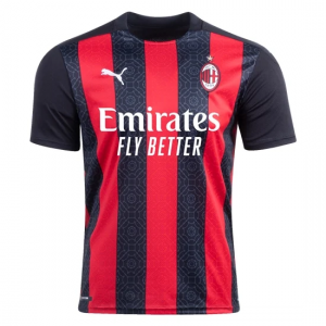 Camisetas de fútbol AC Milan 1ª equipación 2020 21 – Manga Corta