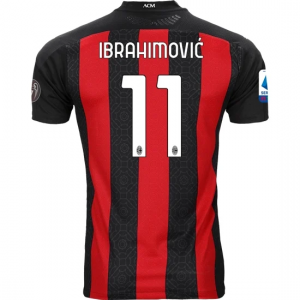Camisetas de fútbol AC Milan Zlatan Ibrahimović 11 1ª equipación 2020 21 – Manga Corta