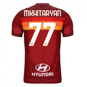 Camisetas de fútbol AS Roma Henrikh Mkhitaryan 77 1ª equipación 2020 21 – Manga Corta