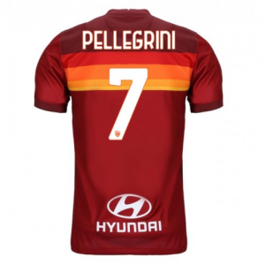 Camisetas de fútbol AS Roma Lorenzo Pellegrini 7 1ª equipación 2020 21 – Manga Corta