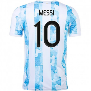 Camisetas Argentina Lionel Messi 10 1ª equipación 20-21 – Manga Corta