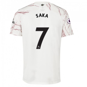 Camisetas de fútbol Arsenal Bukayo Saka 7 2ª equipación 2020 21 – Manga Corta
