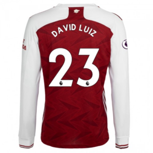 Camisetas de fútbol Arsenal David Luiz 23 1ª equipación 2020 21 – Manga Larga