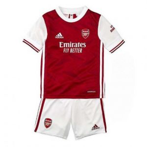 Camisetas fútbol Arsenal Niños 1ª equipación 2020 21 – Manga Corta(Incluye pantalones cortos)