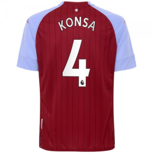 Camisetas de fútbol Aston Villa Ezri Konsa 4 1ª equipación 2020 21 – Manga Corta