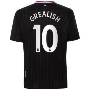 Camisetas de fútbol Aston Villa Jack Grealish 10 2ª equipación 2020 21 – Manga Corta