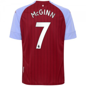 Camisetas de fútbol Aston Villa John McGinn 7 1ª equipación 2020 21 – Manga Corta