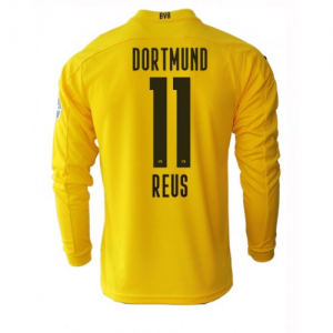 Camisetas de fútbol BVB Borussia Dortmund Marco Reus 11 1ª equipación 2020 21 – Manga Larga