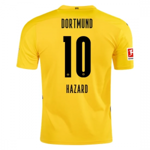 Camisetas de fútbol BVB Borussia Dortmund Thorgan Hazard 10 1ª equipación 2020 21 – Manga Corta