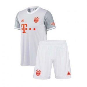 Camisetas fútbol FC Bayern München Niños 2ª equipación 2020 21 – Manga Corta(Incluye pantalones cortos)