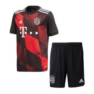 Camisetas fútbol FC Bayern München Niños 3ª equipación 2020 21 – Manga Corta(Incluye pantalones cortos)