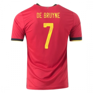 Camisetas Bélgica Kevin De Bruyne 7 1ª equipación Eurocopa 2020 – Manga Corta