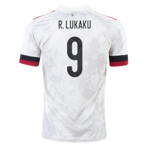 Camisetas Bélgica Romelu Lukaku 9 2ª equipación Eurocopa 2020 – Manga Corta