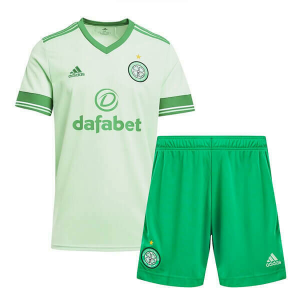 Camisetas fútbol Celtic Niños 2ª equipación 2021 – Manga Corta(Incluye pantalones cortos)