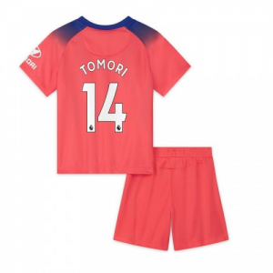 Camisetas fútbol Chelsea Fikayo Tomori 14 Niños 3ª equipacións 2021 22 – Manga Corta(Incluye pantalones cortos)