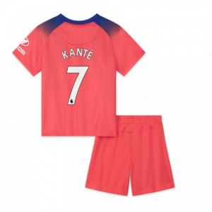 Camisetas fútbol Chelsea Kanté 7 Niños 3ª equipacións 2021 22 – Manga Corta(Incluye pantalones cortos)