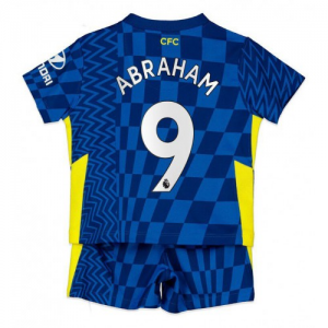 Camisetas fútbol Chelsea Tammy Abraham 9 Niños 1ª equipacións 2021 22 – Manga Corta(Incluye pantalones cortos)