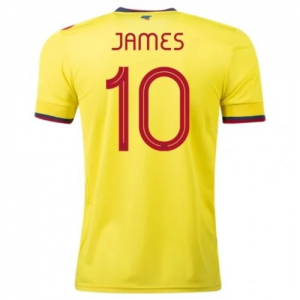 Camisetas Colombia James Rodríguez 10 1ª equipación 20-21 – Manga Corta
