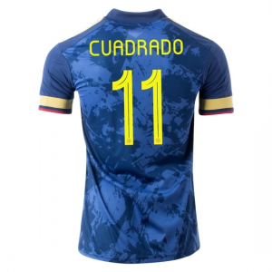 Camisetas Colombia Juan Cuadrado 11 2ª equipación 20-21 – Manga Corta