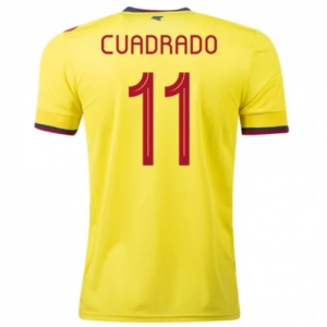 Camisetas Colombia Juan Cuadrado 11 1ª equipación 20-21 – Manga Corta