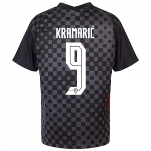 Camisetas Croacia Andrej Kramaric 9 2ª equipación Eurocopa 2020 – Manga Corta