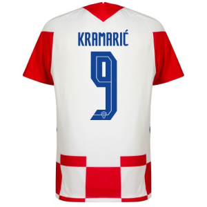 Camisetas Croacia Andrej Kramaric 9 1ª equipación Eurocopa 2020 – Manga Corta