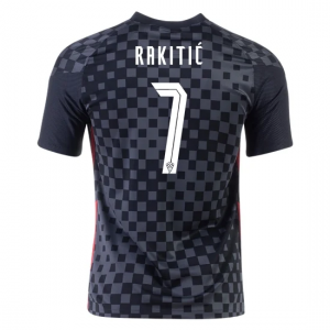 Camisetas Croacia Ivan Rakitic 7 2ª equipación Eurocopa 2020 – Manga Corta