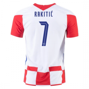 Camisetas Croacia Ivan Rakitic 7 1ª equipación Eurocopa 2020 – Manga Corta