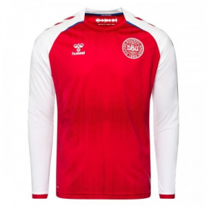 Camisetas Dinamarca 1ª equipación Eurocopa 2020 – Manga Larga
