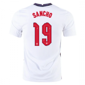 Camisetas Inglaterra Jadon Sancho 19 1ª equipación Eurocopa 2020 – Manga Corta