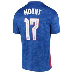 Camisetas Inglaterra Mount 17 2ª equipación Eurocopa 2020 – Manga Corta