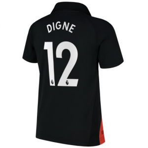 Camisetas de fútbol Everton Lucas Digne 12 2ª equipación 2021 22 – Manga Corta