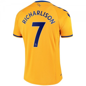 Camisetas de fútbol Everton Richarlison 7 2ª equipación 2020 21 – Manga Corta