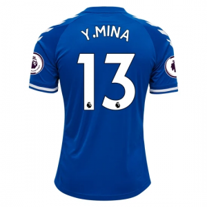 Camisetas de fútbol Everton Yerry Mina 13 1ª equipación 2020 21 – Manga Corta