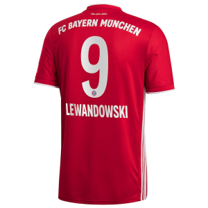 Camisetas de fútbol FC Bayern MKanténchen Robert Lewandowski 9 1ª equipación 2020 21 – Manga Corta