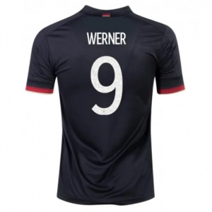 Camisetas Alemania Timo Werner 9 2ª equipación Eurocopa 2020 – Manga Corta