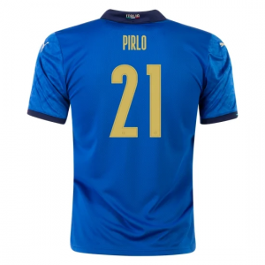 Camisetas Italia Andrea Pirlo 21 1ª equipación Eurocopa 2020 – Manga Corta