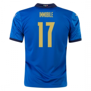 Camisetas Italia Ciro Immobile 17 1ª equipación Eurocopa 2020 – Manga Corta