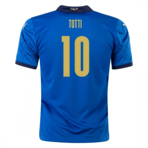 Camisetas Italia Camisetas Franciasco Totti 10 1ª equipación Eurocopa 2020 – Manga Corta