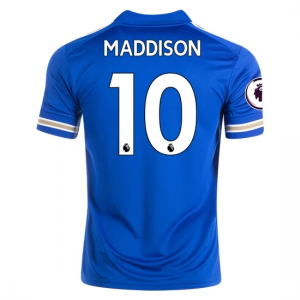 Camisetas de fútbol Leicester City James Maddison 10 1ª equipación 2020 21 – Manga Corta