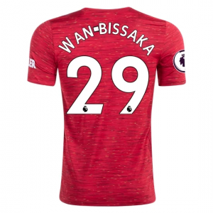 Camisetas de fútbol Manchester United Aaron Wan Bissaka 29 1ª equipación 2020 21 – Manga Corta