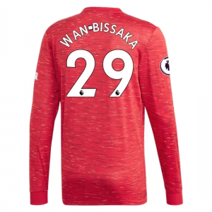 Camisetas de fútbol Manchester United Aaron Wan Bissaka 29 1ª equipación 2020 21 – Manga Larga