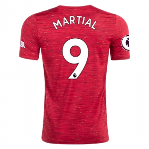 Camisetas de fútbol Manchester United Anthony Martial 9 1ª equipación 2020 21 – Manga Corta