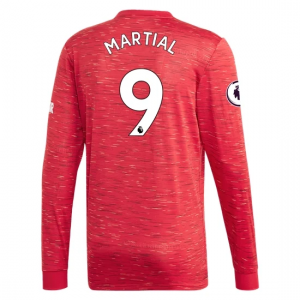 Camisetas de fútbol Manchester United Anthony Martial 9 1ª equipación 2020 21 – Manga Larga