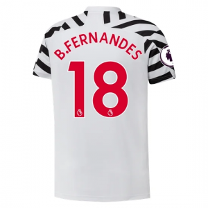 Camisetas de fútbol Manchester United Bruno Fernandes 18 2ª equipación 2020 21 – Manga Corta
