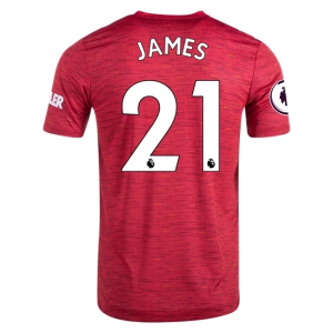 Camisetas de fútbol Manchester United Daniel James 21 1ª equipación 2020 21 – Manga Corta
