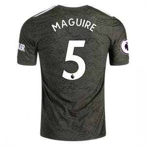 Camisetas de fútbol Manchester United Harry Maguire 5 2ª equipación 2020 21 – Manga Corta