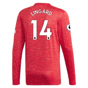 Camisetas de fútbol Manchester United Jesse Lingard 14 1ª equipación 2020 21 – Manga Larga