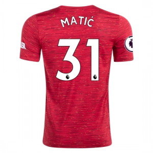 Camisetas de fútbol Manchester United Nemanja Matic 31 1ª equipación 2020 21 – Manga Corta