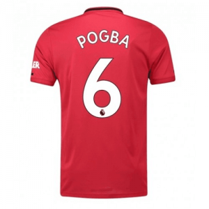 Camisetas de fútbol baratas Manchester United Paul Pogba 6 1ª equipación 2019 20 – Manga Corta